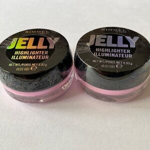Rimmel jelly highlighter NEW lot of 2 full size pink shifty shimmer illuminator